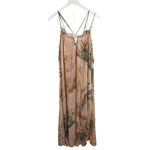 Anthropologie Strappy Sheer Midi Cover-Up Dress - Picture 5 of 9